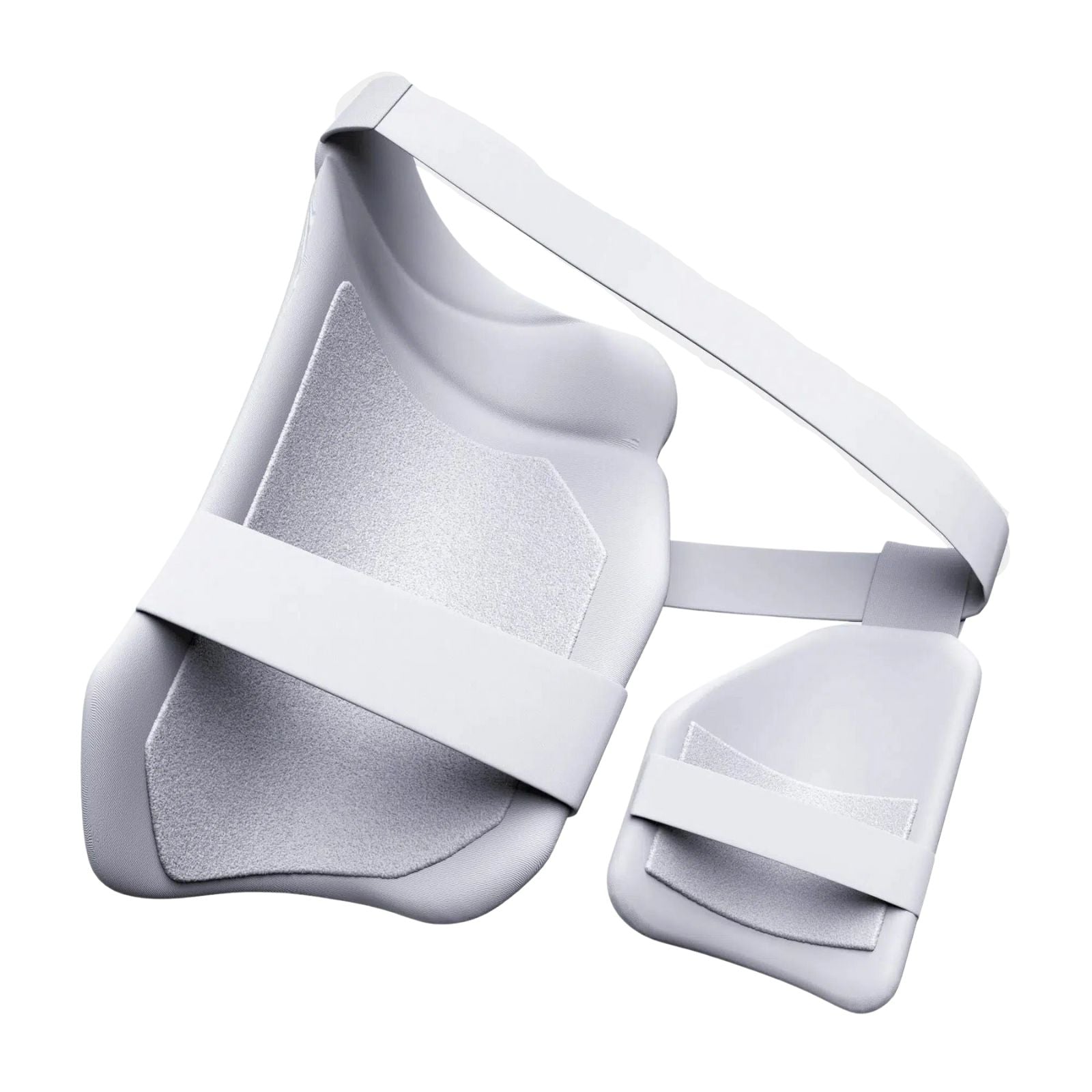 MoonWalkr 2.0 Cricket Combo Thigh Guard - Small White