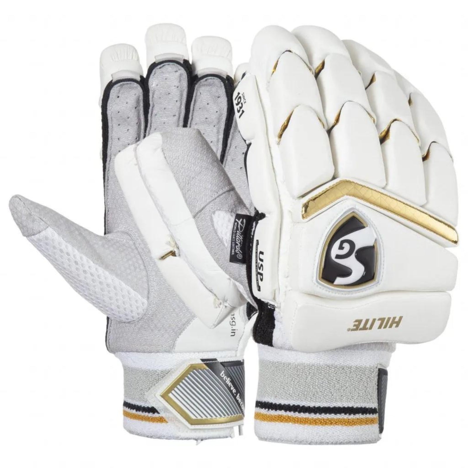 SG Hilite Batting Gloves - Senior