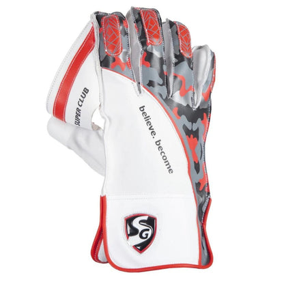 SG Super Club Wicket Keeping Gloves - Senior