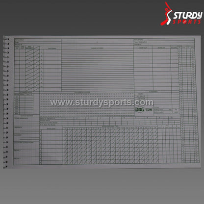 SS Score Book - 60 Innings