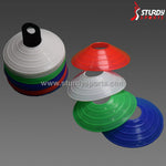 Saucer Boundary / Safety Marker Cones - Set of 50