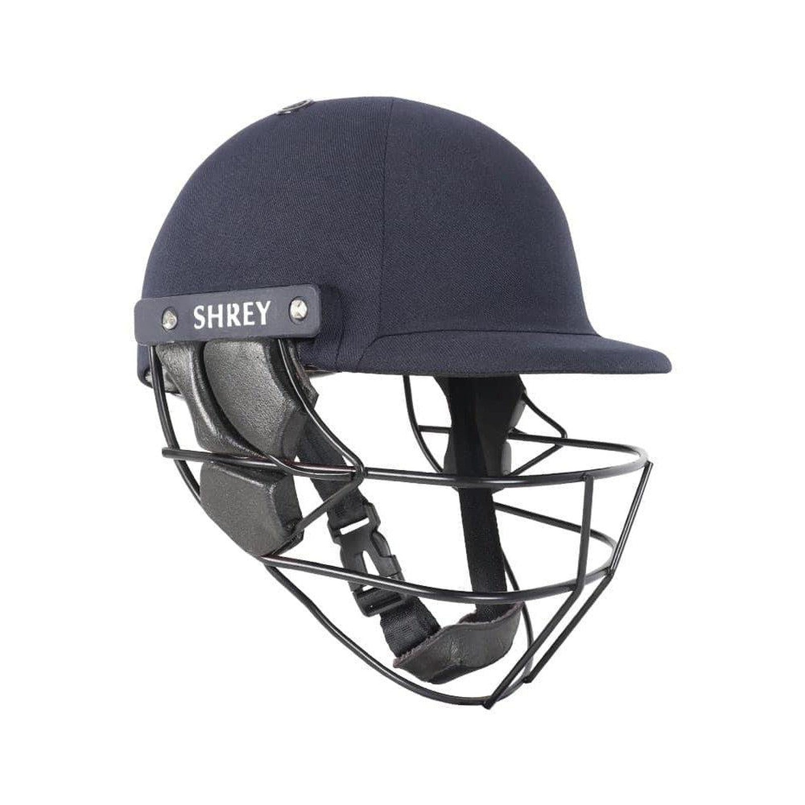Shrey Armor 2.0 Cricket Helmet With Mild Steel Visor - Navy Junior