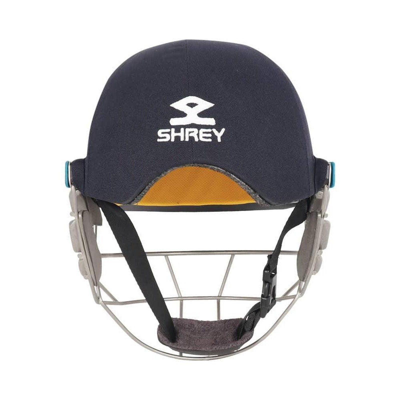 Shrey Masterclass 2.0 Stainless Steel Wicket Keeping Cricket Helmet - Navy