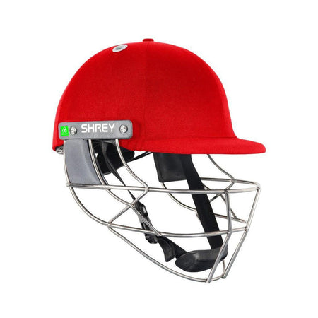 Shrey Koroyd Red Titanium Cricket Helmet - Senior