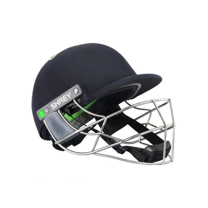 Shrey Koroyd Cricket Helmet With Steel Visor - Navy