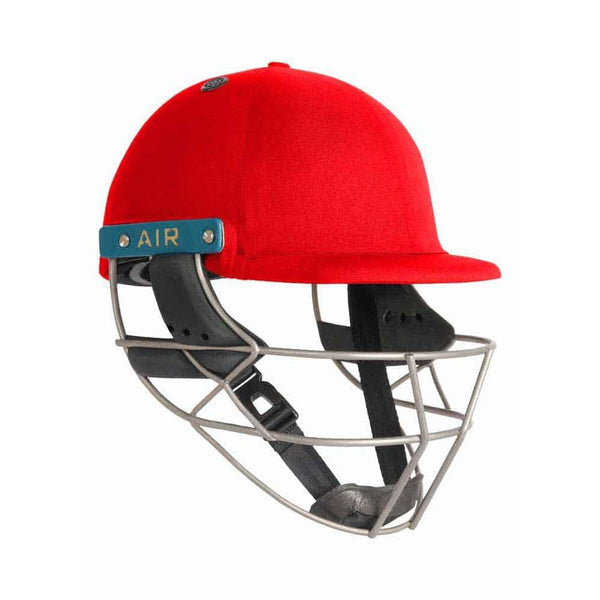 Shrey Master Class Air 2.0 Titanium Cricket Helmet With Neck Guard - Red