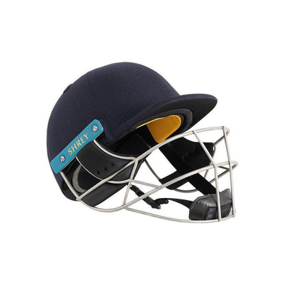 Shrey Master Class Air 2.0 Cricket Helmet With Stainless Steel Visor - Navy