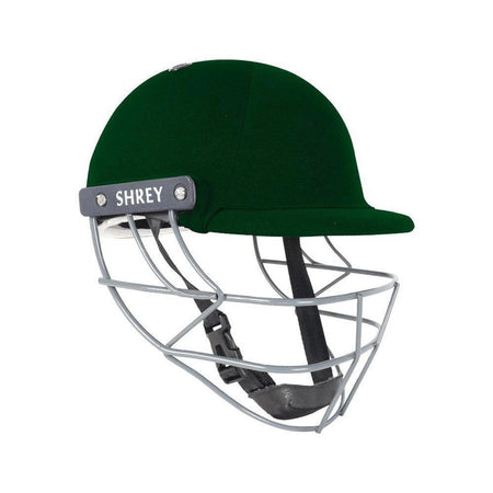 Shrey Performance 2.0 Green Steel Cricket Helmet - Senior