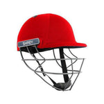 Shrey Performance 2.0 Red Steel Cricket Helmet - Senior