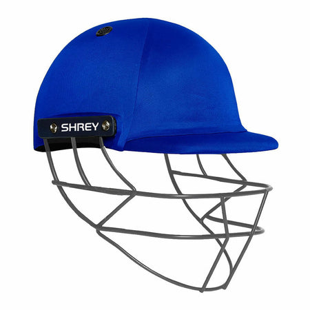 Shrey Performance 2.0 Royal Blue Steel Cricket Helmet - Junior