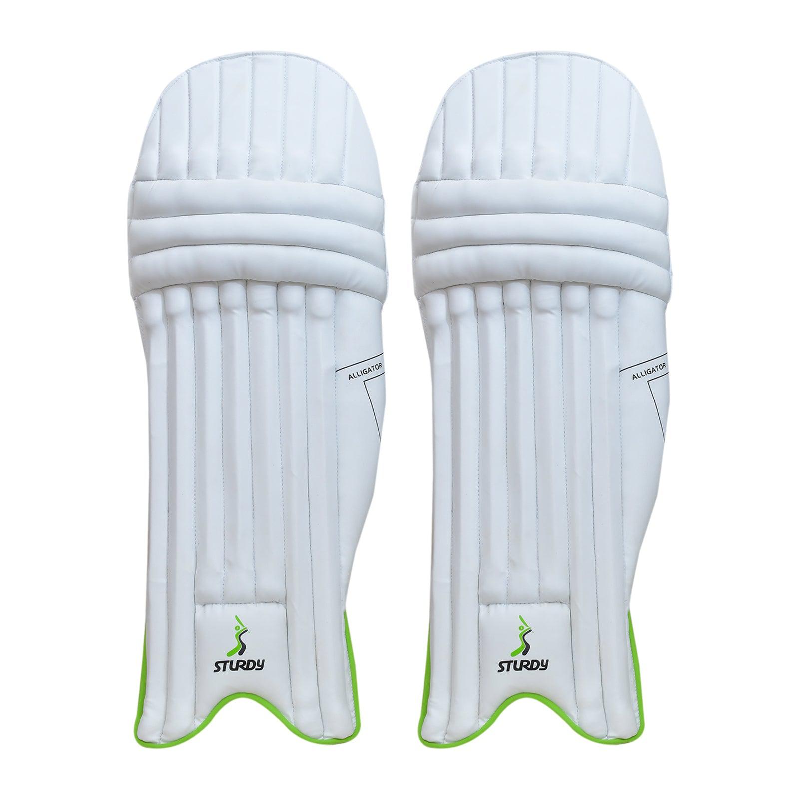 Sturdy Alligator Batting Cricket Pads - Junior