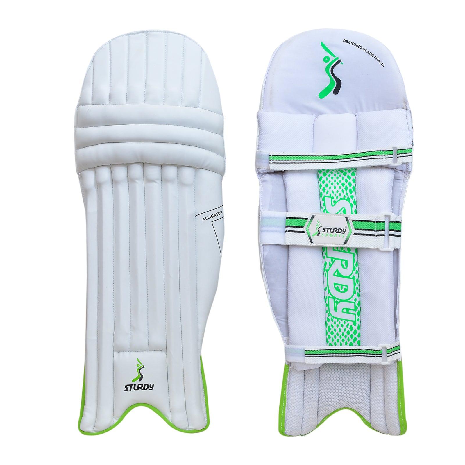 Sturdy Alligator Batting Cricket Pads - Senior