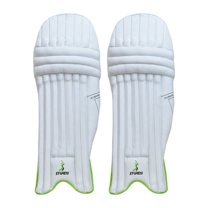 Sturdy Alligator Batting Cricket Pads - Small Junior