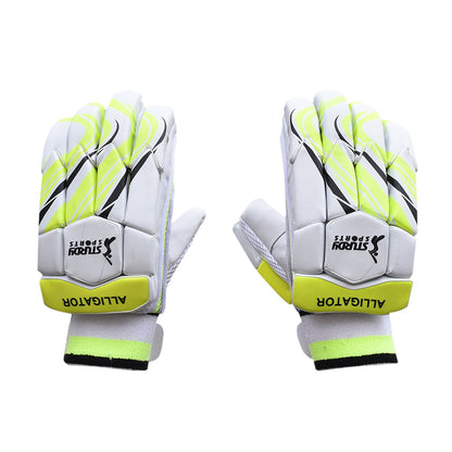 Sturdy Alligator Cricket Batting Gloves - Small Junior