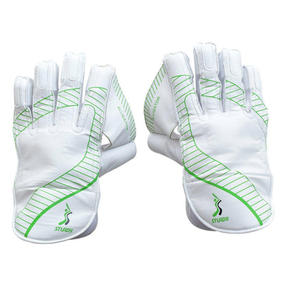 Sturdy Alligator Keeping Cricket Gloves - Junior