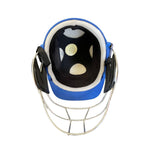 Sturdy Cheetah Royal Blue Steel Cricket Helmet - Senior