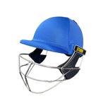 Sturdy Cheetah Royal Blue Steel Cricket Helmet - Youth
