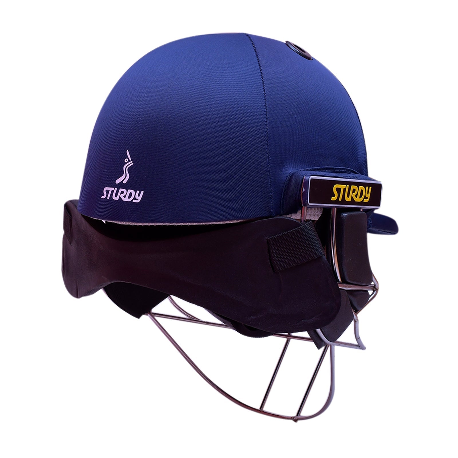 Sturdy Cheetah Steel Cricket Helmet - Youth