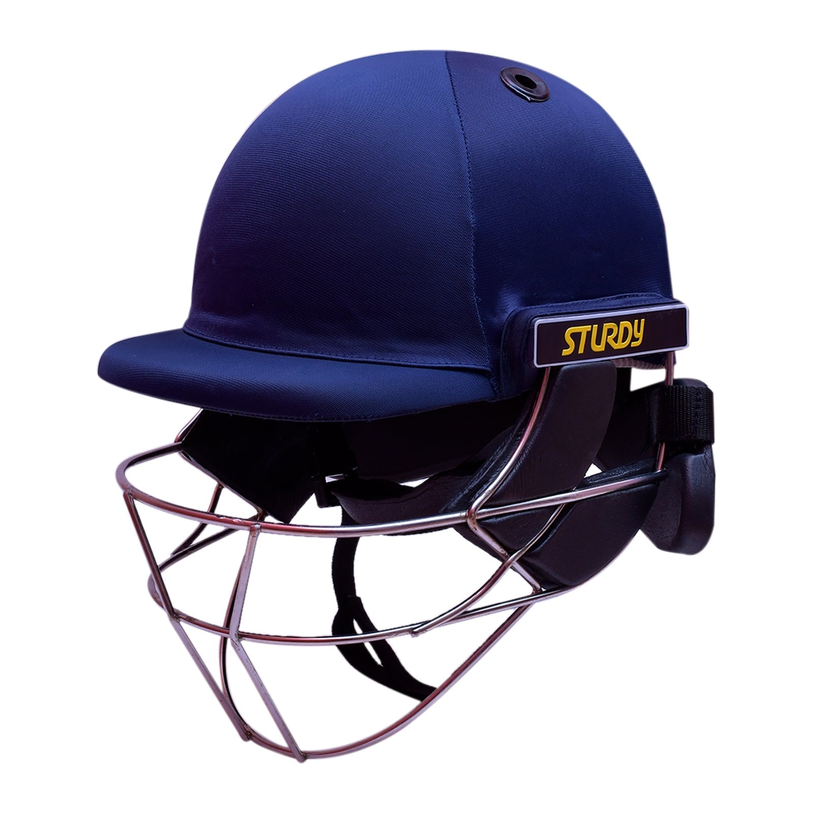 Sturdy Cheetah Steel Cricket Helmet - Youth