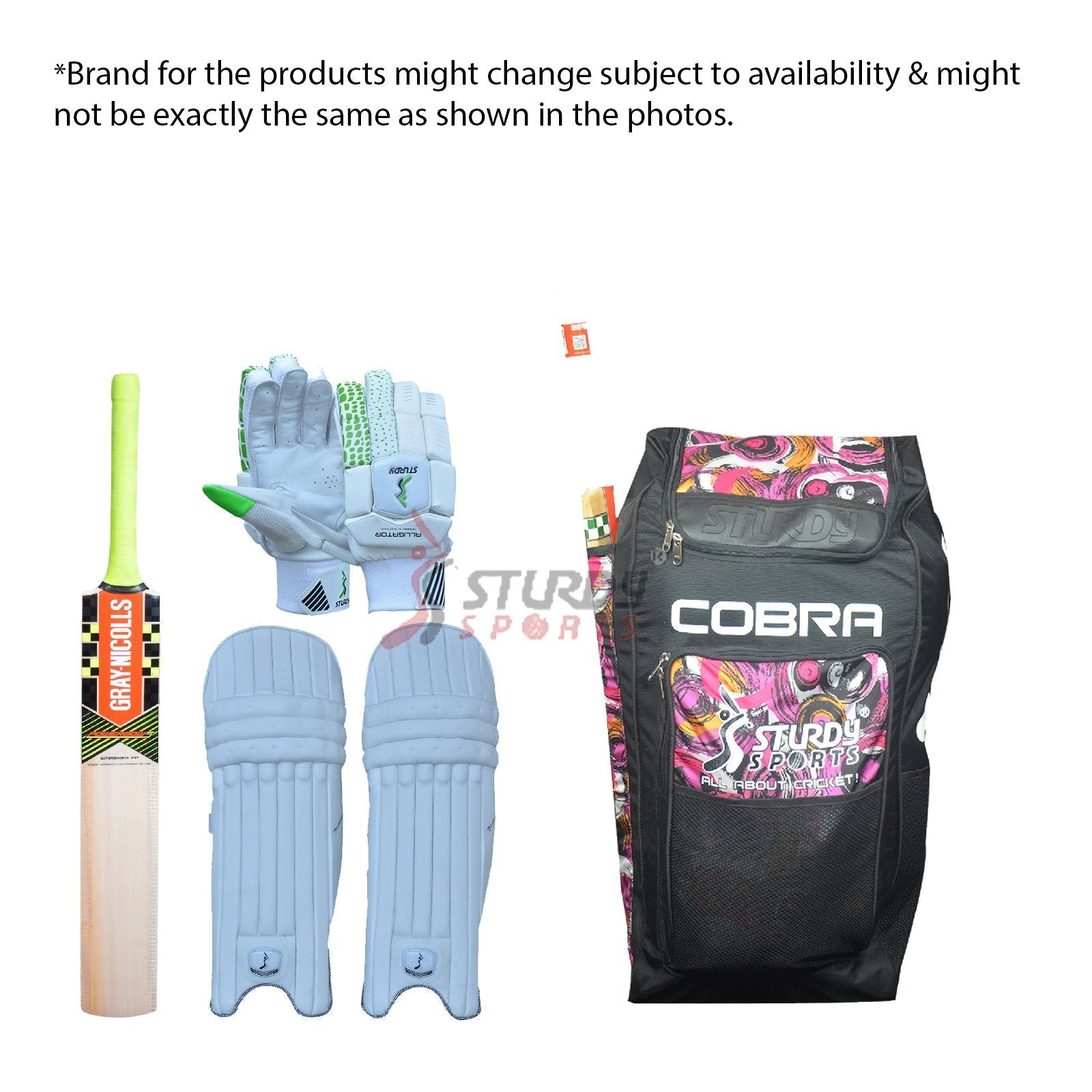 Sturdy Cobra Cricket Bundle Kit - Small Junior