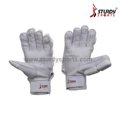 Sturdy Dragon Batting Gloves - Pure White - Senior Large