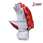 Sturdy Dragon Red Cricket Batting Gloves - Senior