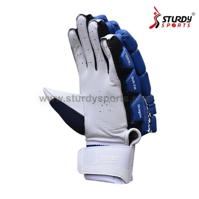 Sturdy Dragon Royal Blue Cricket Batting Gloves - Adult