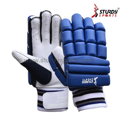 Sturdy Dragon Royal Blue Cricket Batting Gloves - Adult