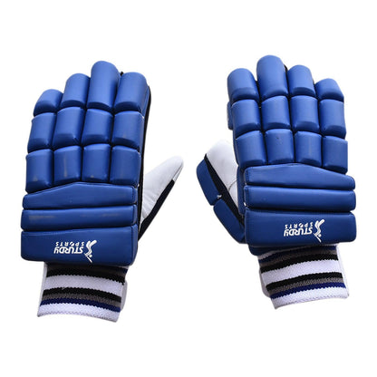 Sturdy Dragon Royal Blue Cricket Batting Gloves - Senior