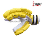 Sturdy Dragon Yellow Cricket Batting Gloves - Senior