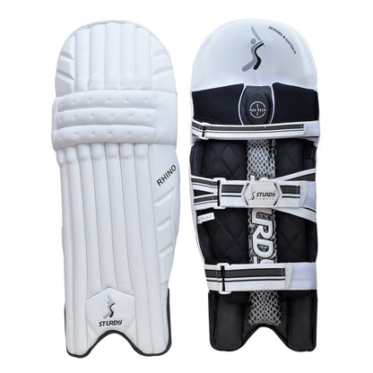 Sturdy Rhino Batting Cricket Pads - Senior