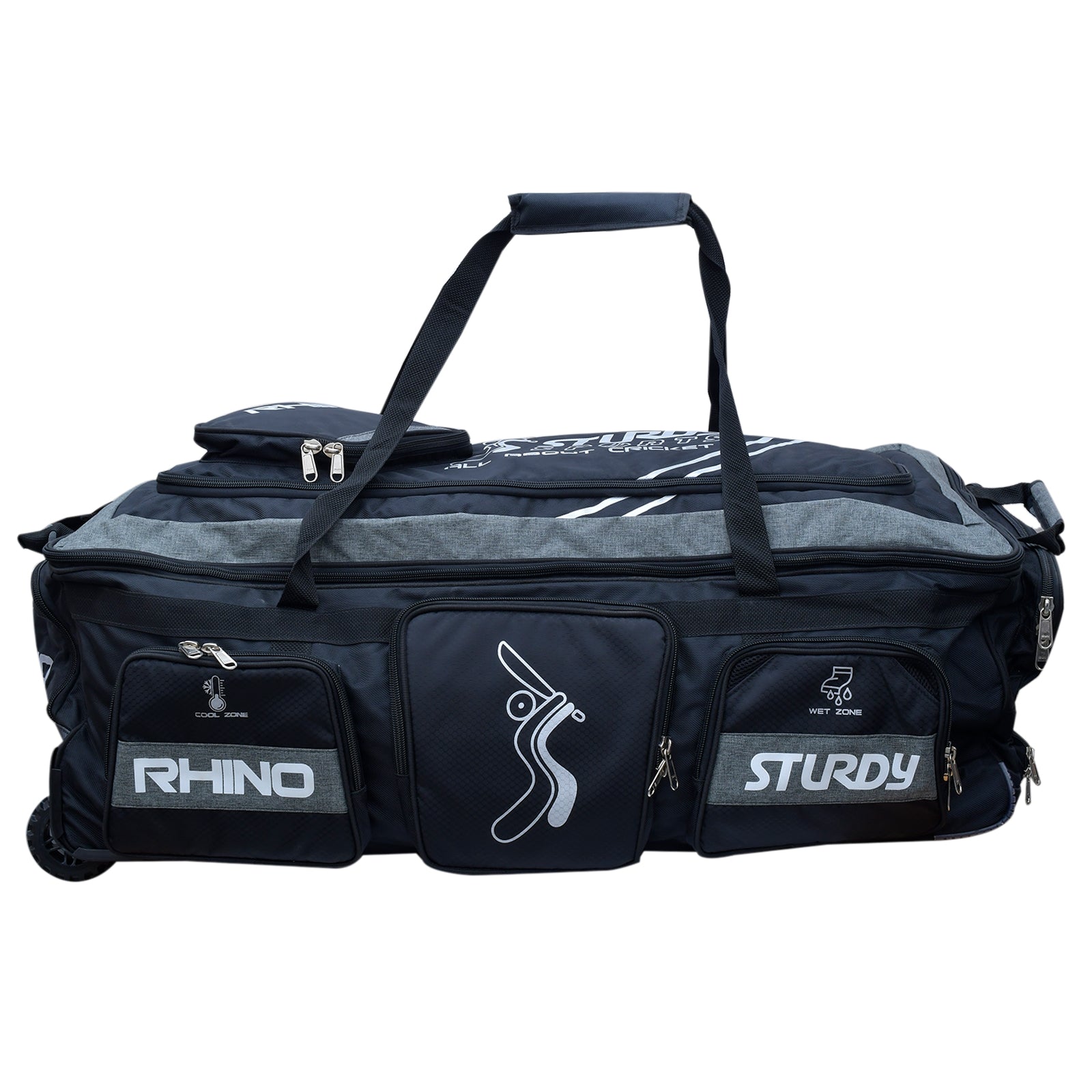 Sturdy Rhino Professional Players Wheel Cricket Kit Bag