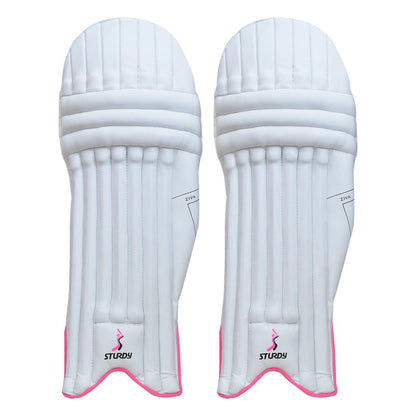 Sturdy Ziva Batting Cricket Pads - Junior