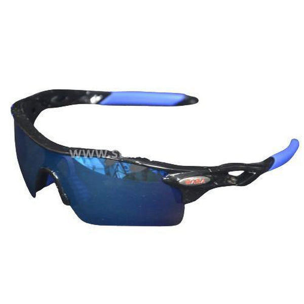 SASA Evolution Sunglasses (Black Frame / Blue Lens)