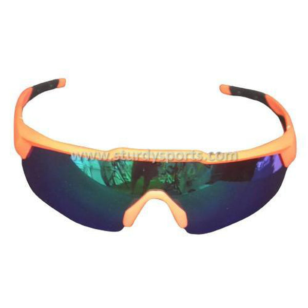 SASA Rebound Sunglasses (Orange Frame / Green Lens)