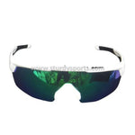 SASA Rebound Sunglasses (White Frame / Green Lens)