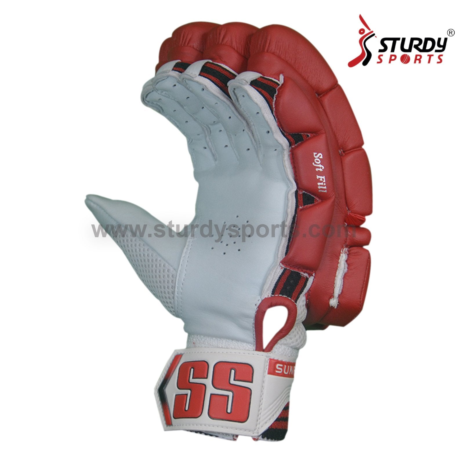 SS Aerolite Batting Gloves - Mens - Red