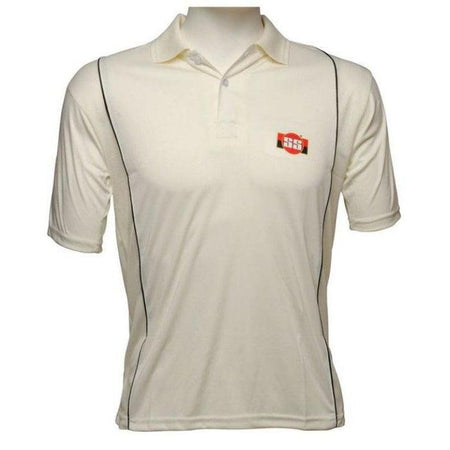 SS Custom Cream Short Sleeve Shirt (Mens)