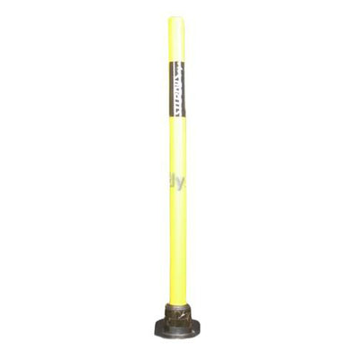 Sturdy Cricket Single Plastic Stump With Rubber Base