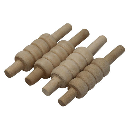 Sturdy Wooden Bails - Set of 4